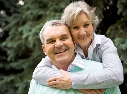 Senioři Pár senioři